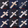 Hot Sale Stainless Steel Bible Cross Pendant Necklace, Stainless Steel Crucifix (st00000)